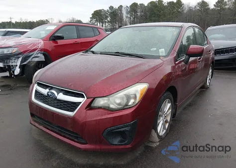 2012 Subaru Impreza 2.0I Premium из США, поврежденный, VIN JF1GJAC69CH014718
